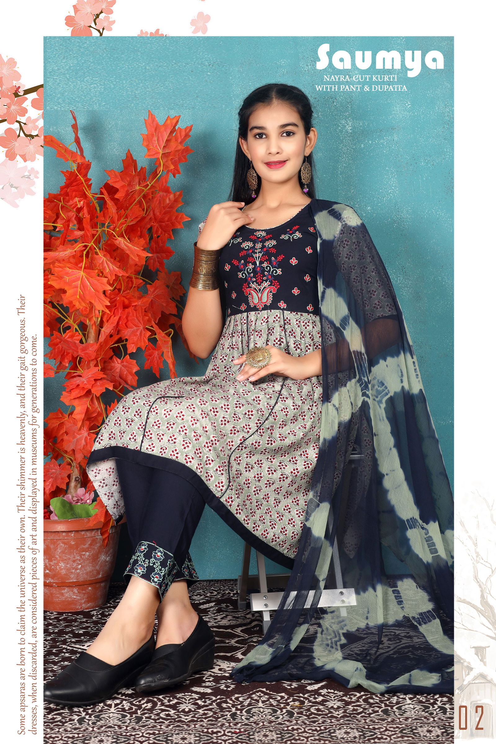 Saumya 8008 Girls Wear Readymade Suits Catalog
